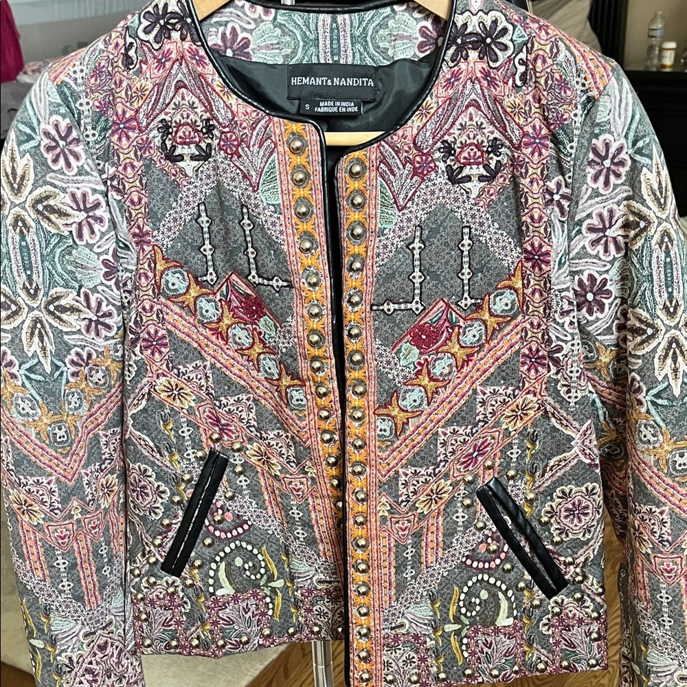 Hemant & Nandita Vibrant Embroidered Blazer